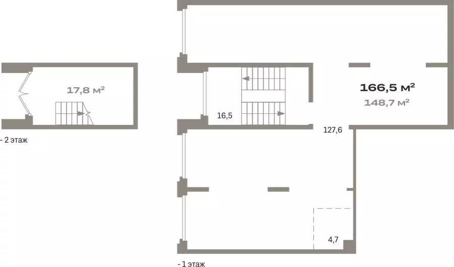 Помещение свободного назначения (166.53 м) - Фото 1