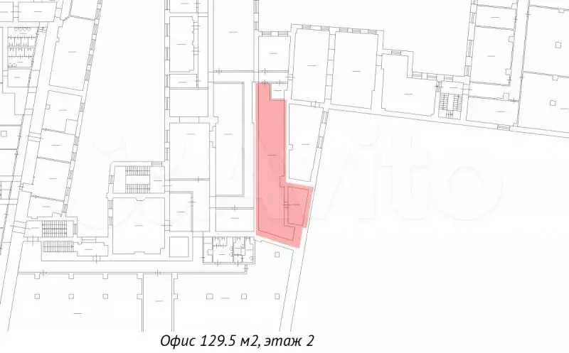 Офис 129,5 м - Фото 0