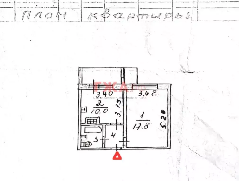 1-к кв. Саха (Якутия), Нерюнгри Южно-Якутская ул., 35 (34.2 м) - Фото 2