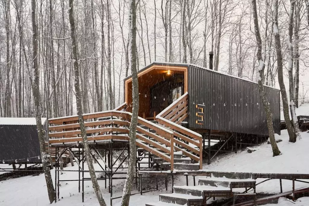 Дом в Ленинградская область, Приозерский район, Сосновское с/пос, д. ... - Фото 1