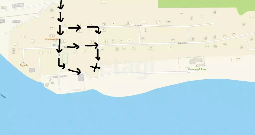 Участок в Анивский городской округ, село Рыбацкое (8.05 м) - Фото 1