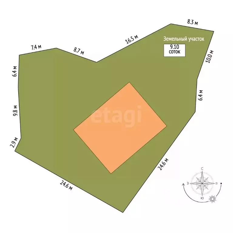 Дом в Краснодарский край, Темрюкский район, Тамань ст-ца Приморский ... - Фото 2