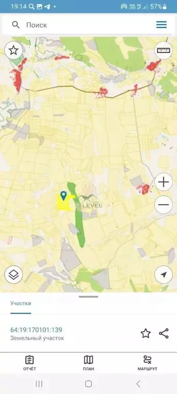 Участок в Саратовская область, Лысогорский район, Раздольновское ... - Фото 1