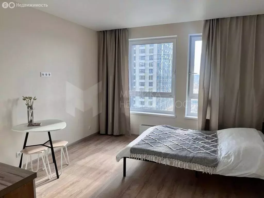 Квартира-студия: Тюмень, Полевая улица, 117к8 (21.8 м) - Фото 1
