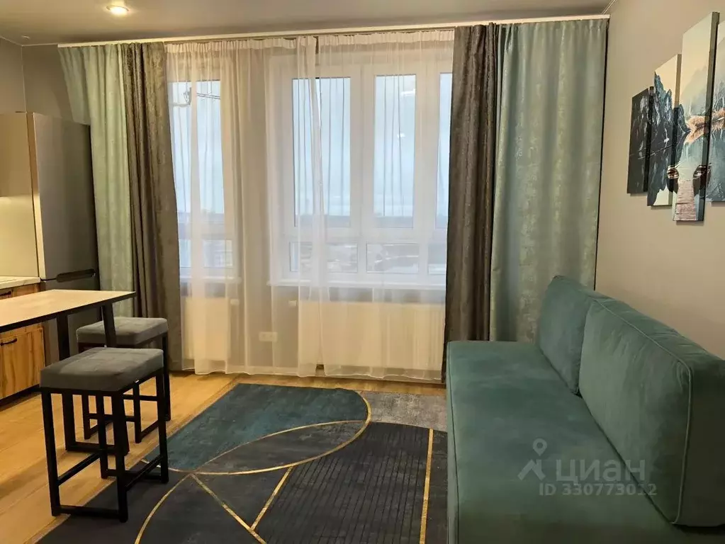 Студия Москва ул. Гренадерская, 9к1 (22.6 м) - Фото 1