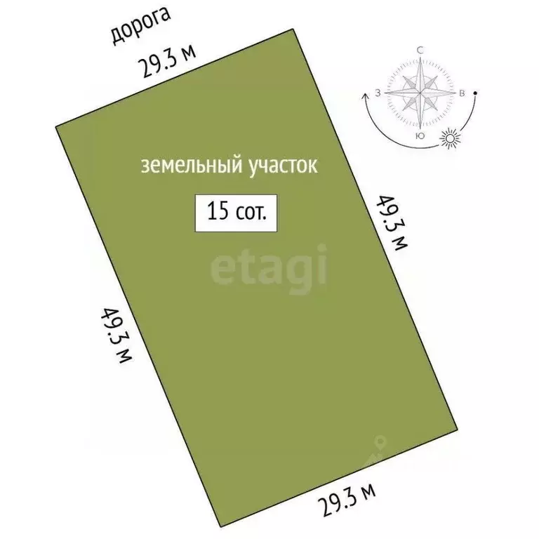 Участок в Тюменская область, Нижнетавдинский муниципальный округ, с. ... - Фото 2