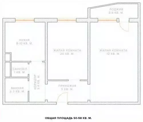 2-к кв. Удмуртия, Ижевск Деповский проезд, 2 (40.9 м) - Фото 1