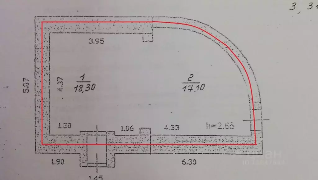 Торговая площадь в Нижегородская область, Нижний Новгород ул. ... - Фото 2