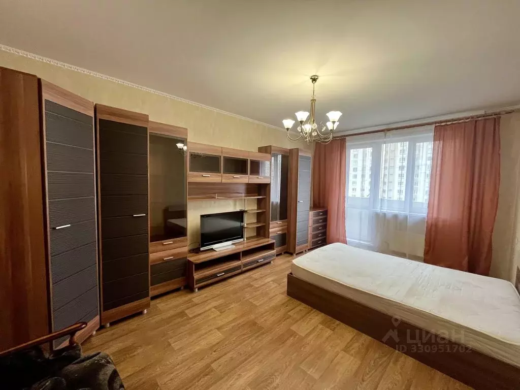 1-к кв. Москва Новомарьинская ул., 17 (38.5 м) - Фото 1