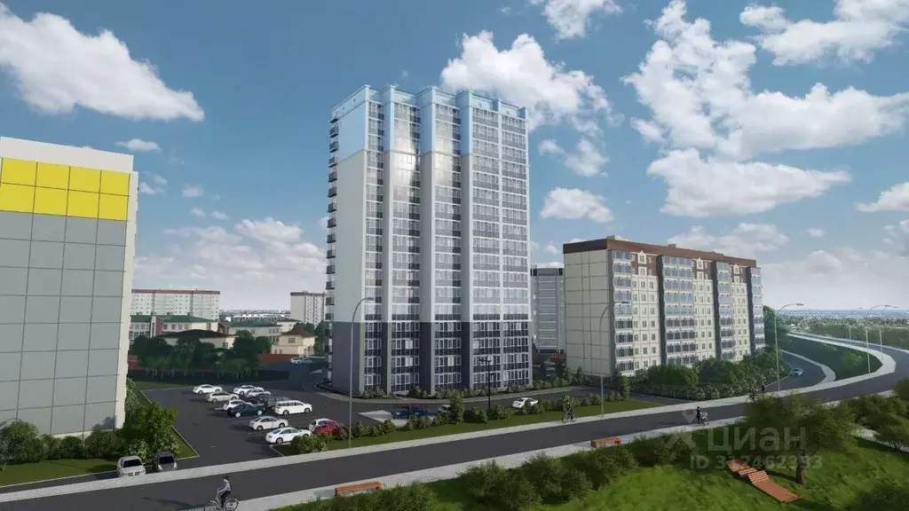 3-к кв. Курганская область, Курган Солнечный бул., 19 (90.4 м) - Фото 1