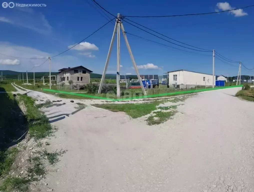 Участок в станица Натухаевская, район Парка живой природы (10 м) - Фото 0