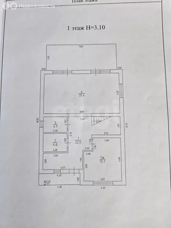 Дом в Зеленоградск, посёлок Малиновка, Степная улица (170 м) - Фото 2