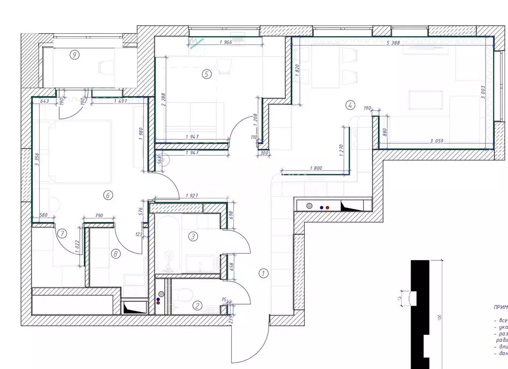 2-комнатная квартира: Москва, Открытое шоссе, 14Д (59.4 м) - Фото 1