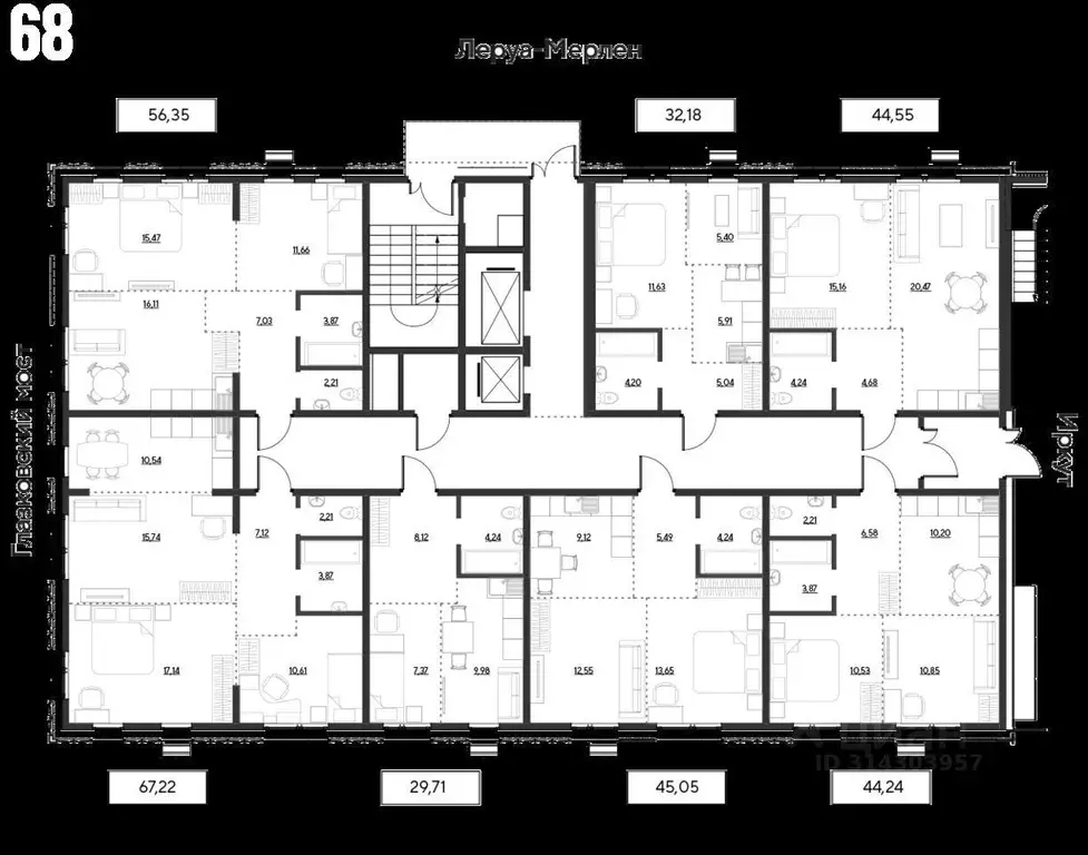 2-к кв. Бурятия, Улан-Удэ ул. Трубачеева, 156 (32.0 м) - Фото 1