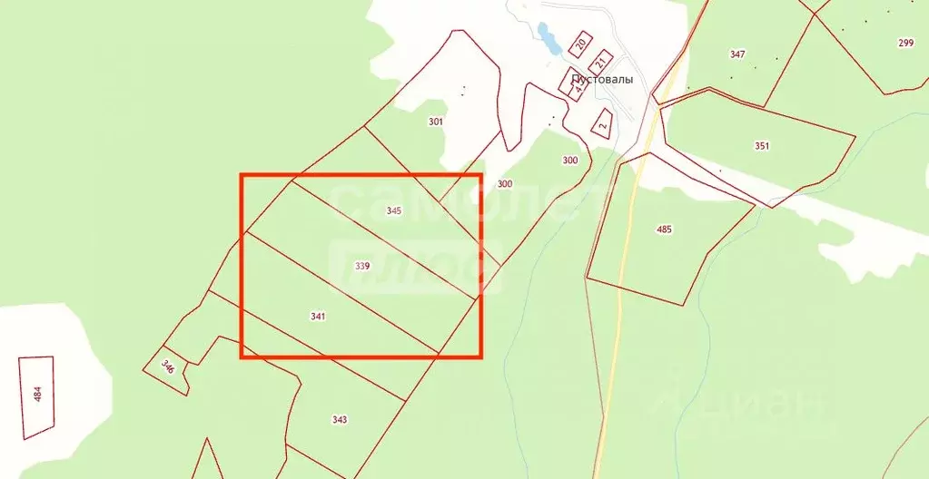 Участок в Пермский край, Ильинский муниципальный округ, д. Пустовалы  ... - Фото 1