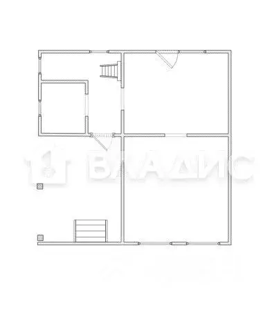 Дом в Пензенская область, Мокшанский район, Рамзайский сельсовет, с. ... - Фото 1