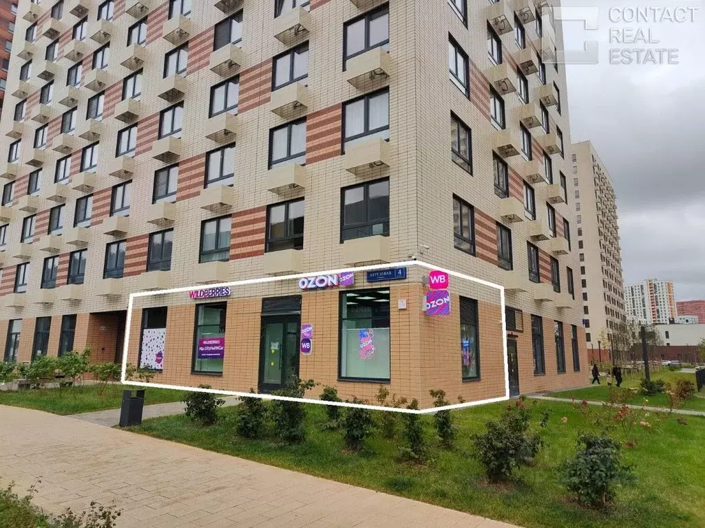 Торговая площадь в Московская область, Одинцово ул. Березовая, 4к1 (98 ... - Фото 1