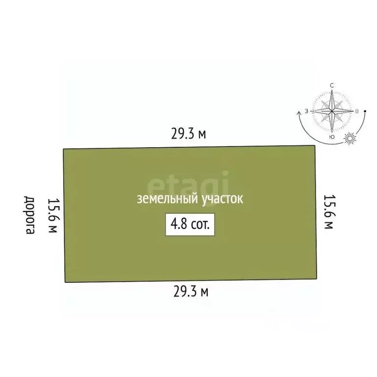 Участок в Ростовская область, Мясниковский район, Красный Крым хут. ... - Фото 1