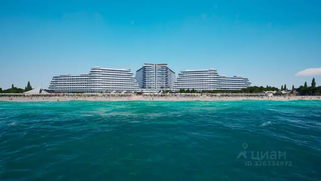 Студия Крым, Саки ул. Курортная, 95 (36.1 м) - Фото 1