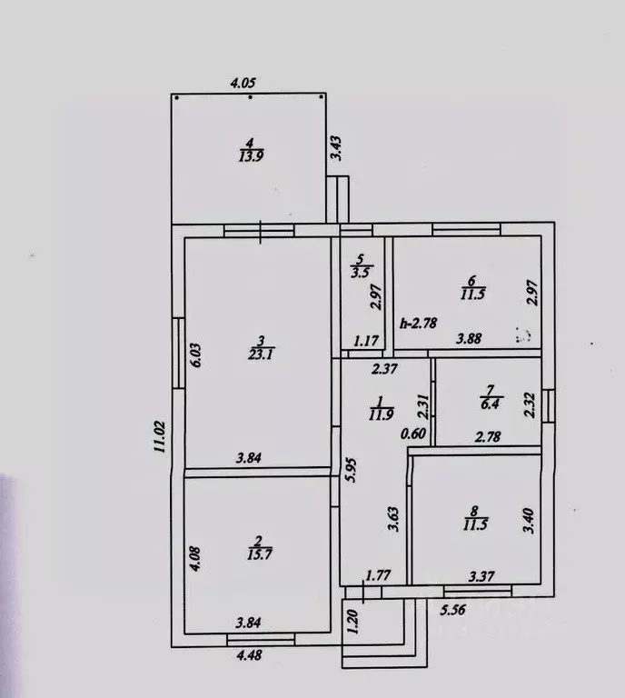 Дом в Краснодарский край, Белореченский район, Родниковское с/пос, ... - Фото 1