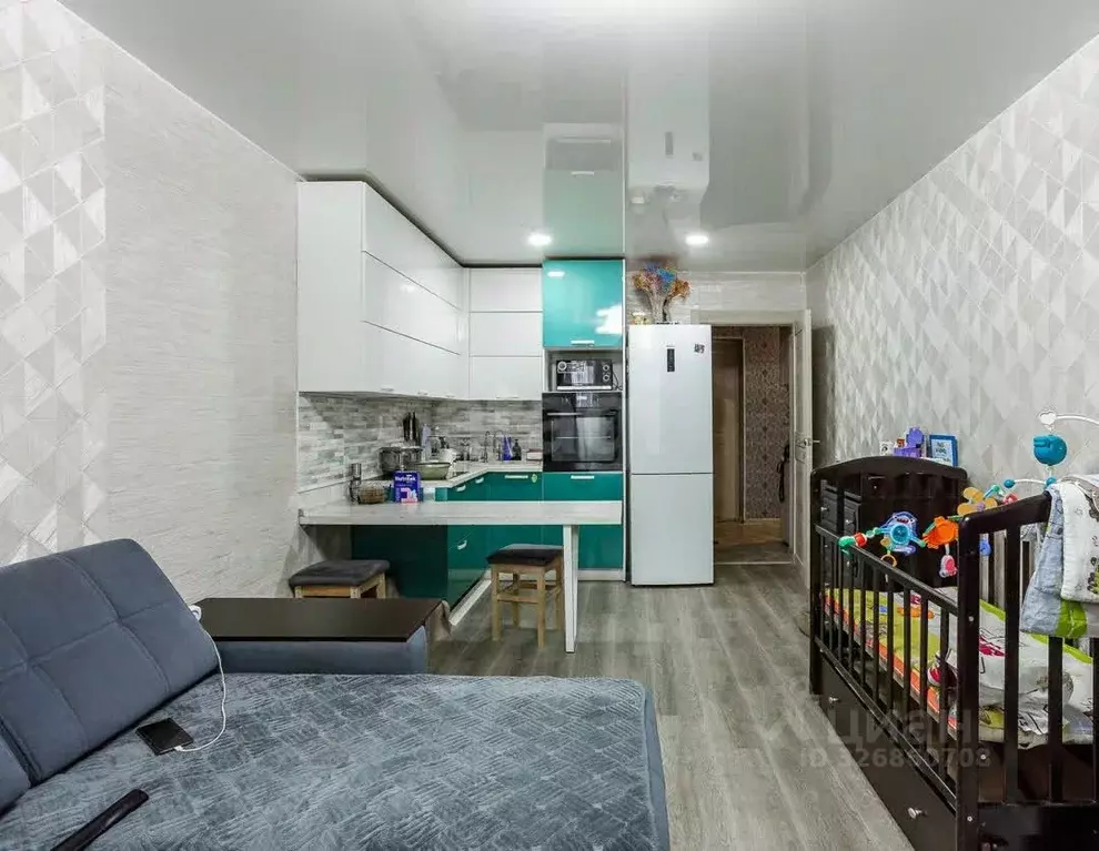 1-к кв. Вологодская область, Вологда Окружное ш., 32 (43.5 м) - Фото 1