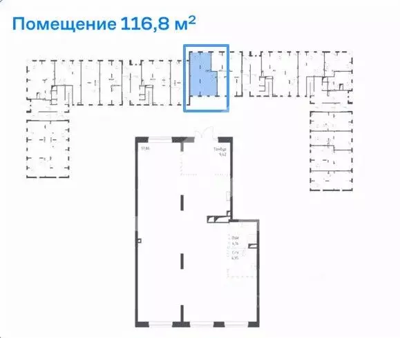 Торговая площадь в Москва ул. Аэростатная, 15к9 (117 м) - Фото 2