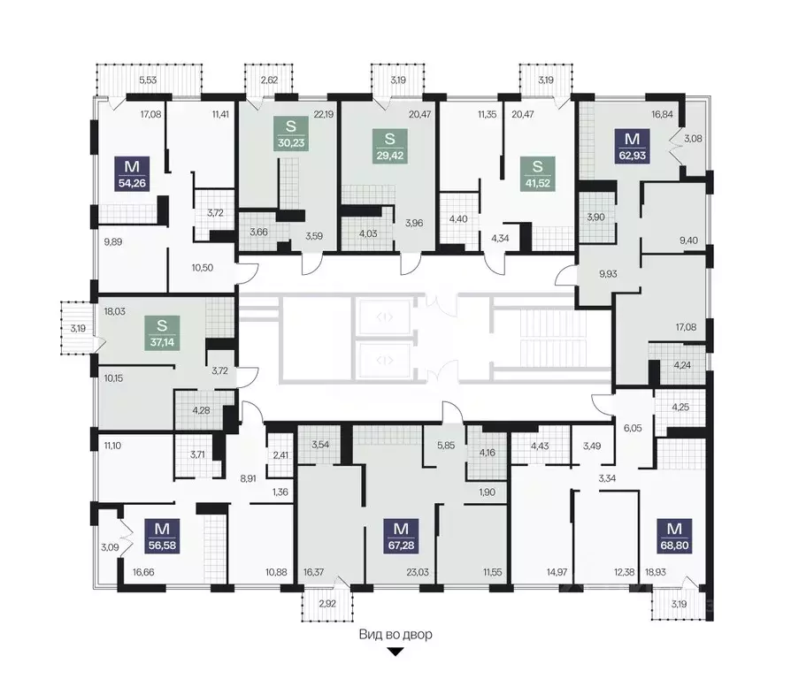 2-к кв. Волгоградская область, Волгоград просп. Имени В.И. Ленина, 59Г ... - Фото 2