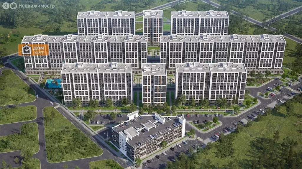 Квартира-студия: Мирное, Заречная улица, 4 (23.5 м) - Фото 2