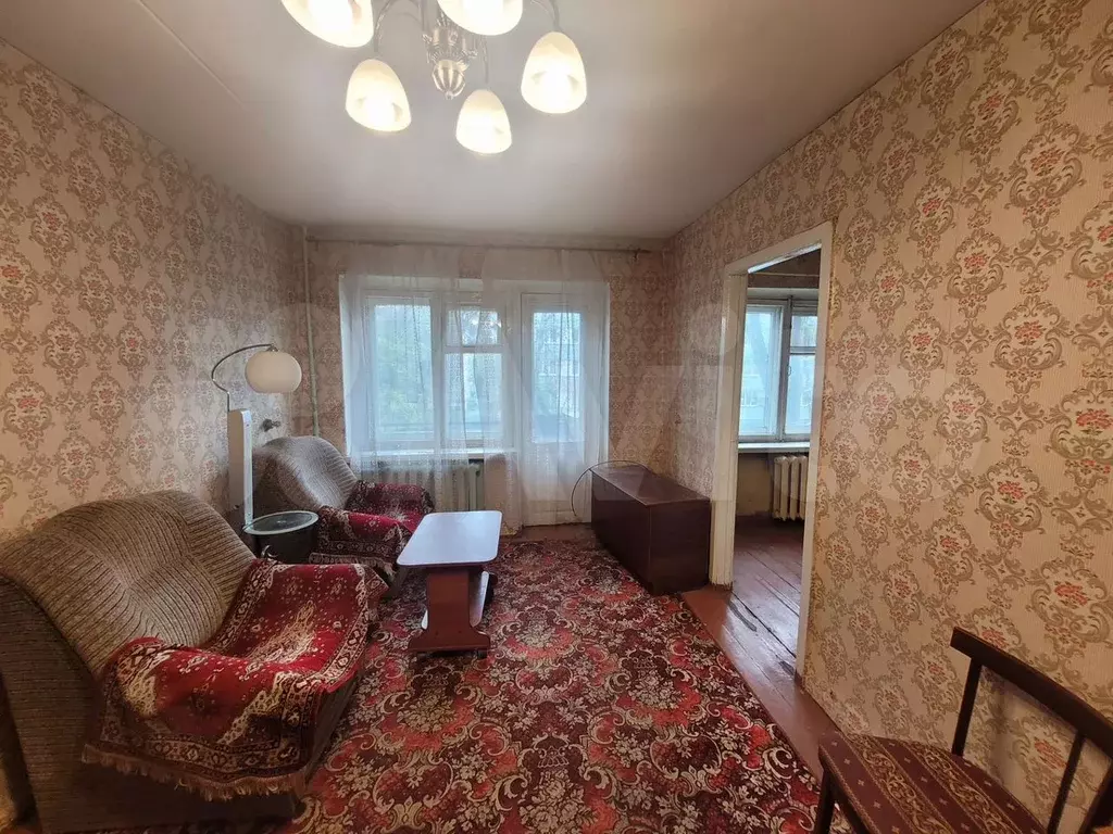 2-к. квартира, 43,7 м, 2/4 эт. - Фото 0