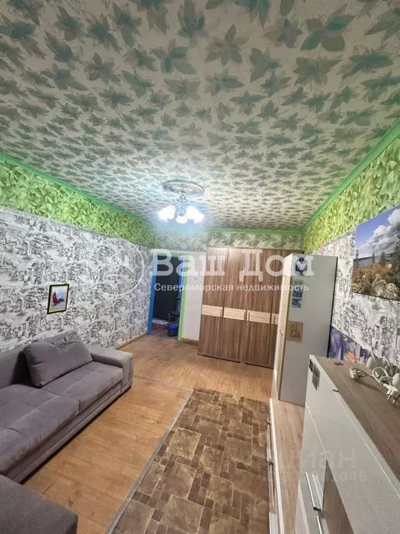 1-к кв. Мурманская область, Североморск ул. Адмирала Чабаненко, 3 ... - Фото 1