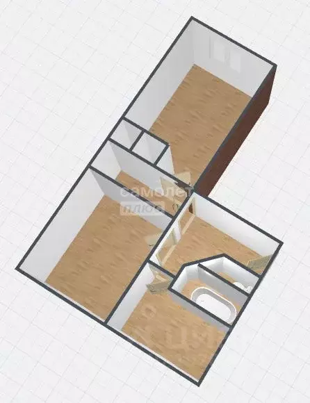 2-к кв. Приморский край, Спасск-Дальний Советская ул., 94 (44.0 м) - Фото 2