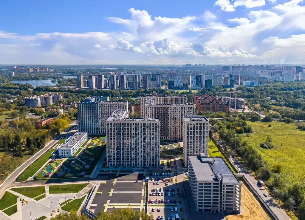 Студия Московская область, Химки Клязьма-Старбеево мкр, Ивакино кв-л, ... - Фото 1