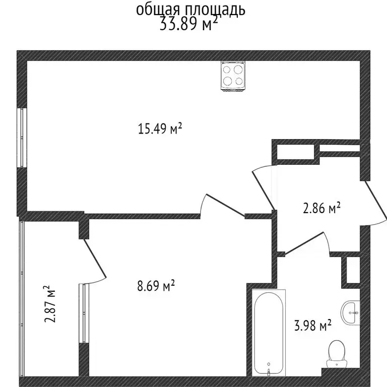 3-комнатная квартира: Новосибирск, улица В. Высоцкого, 42/1 (75 м) - Фото 1