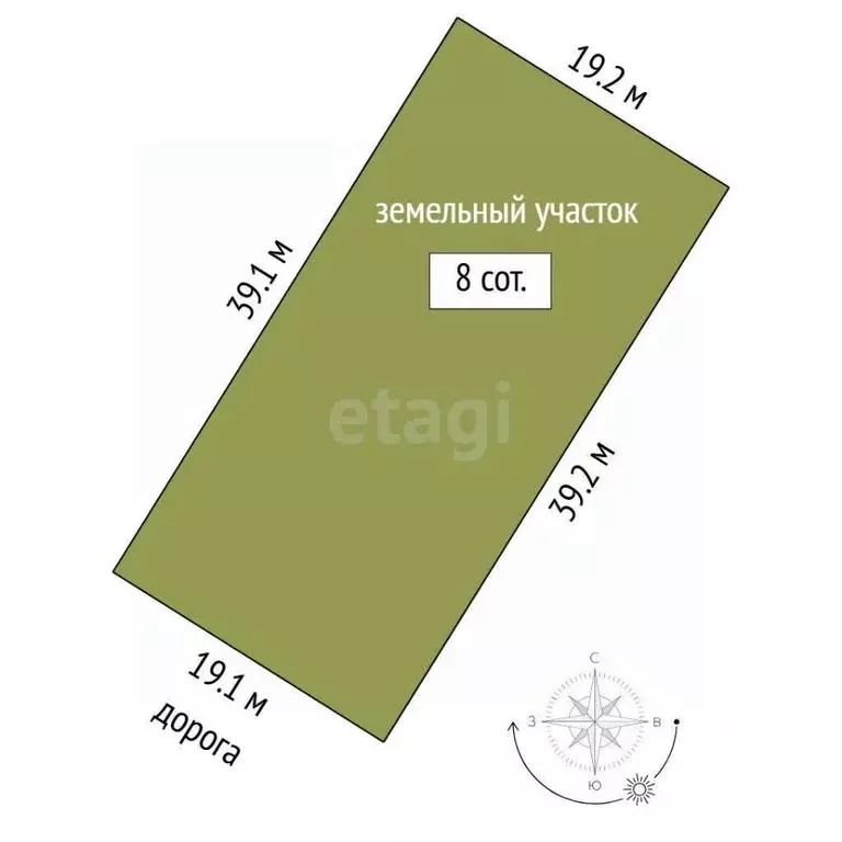 Участок в Тюменская область, Тюменский муниципальный округ, д. Якуши, ... - Фото 2