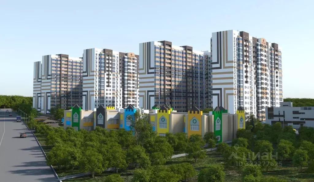 3-к кв. Ставропольский край, Ставрополь ул. Южный обход, 53В (71.35 м) - Фото 1