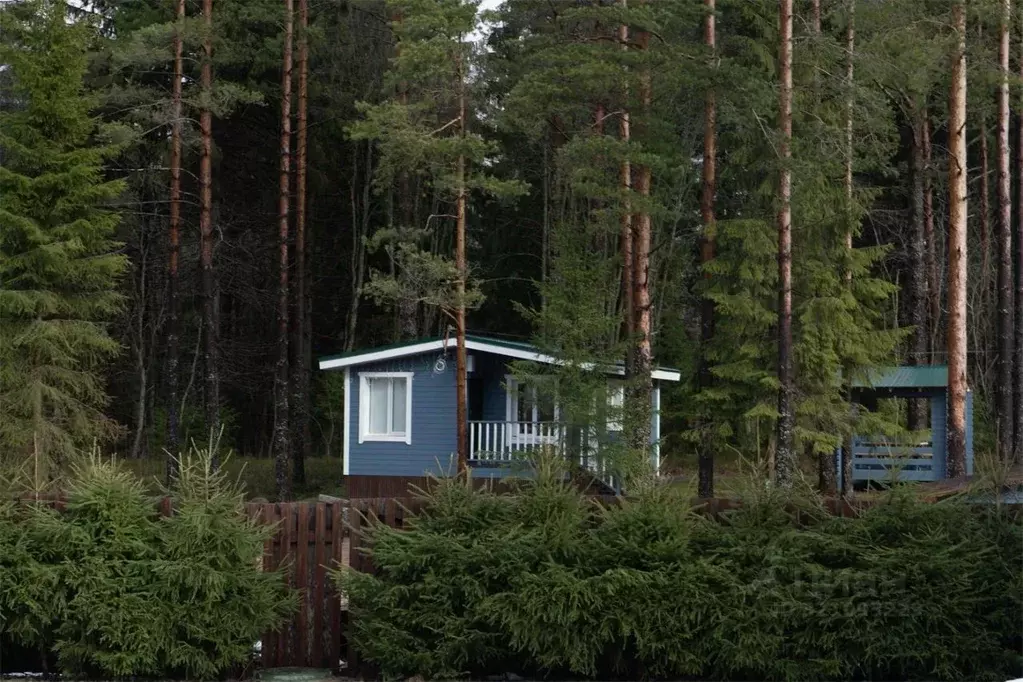 Дом в Ленинградская область, Приозерский район, Сосновское с/пос, д. ... - Фото 1