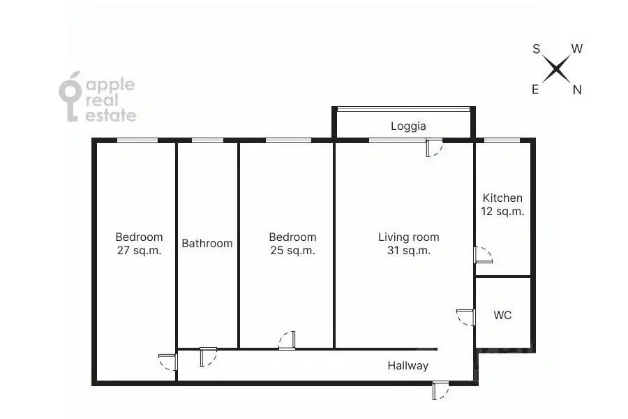 3-к кв. Москва Зоологический пер., 8 (110.0 м) - Фото 2
