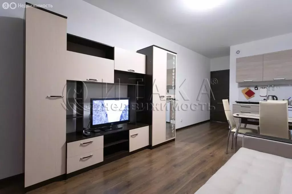 Квартира-студия: Санкт-Петербург, улица Генерала Кравченко, 8 (24.6 м) - Фото 2