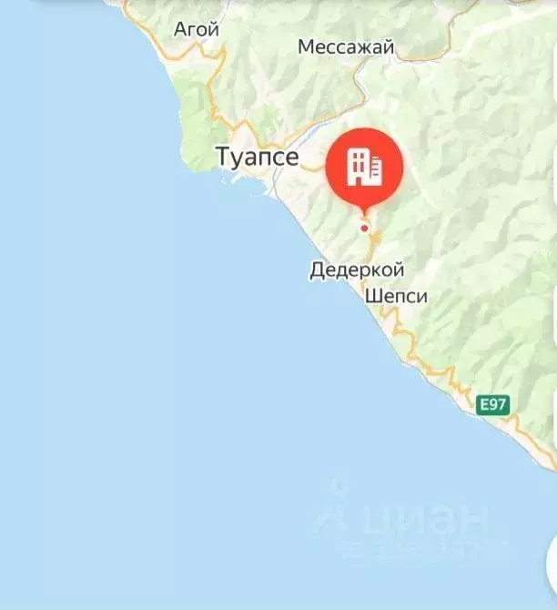 Участок в Краснодарский край, Туапсинский муниципальный округ, Южная ... - Фото 1