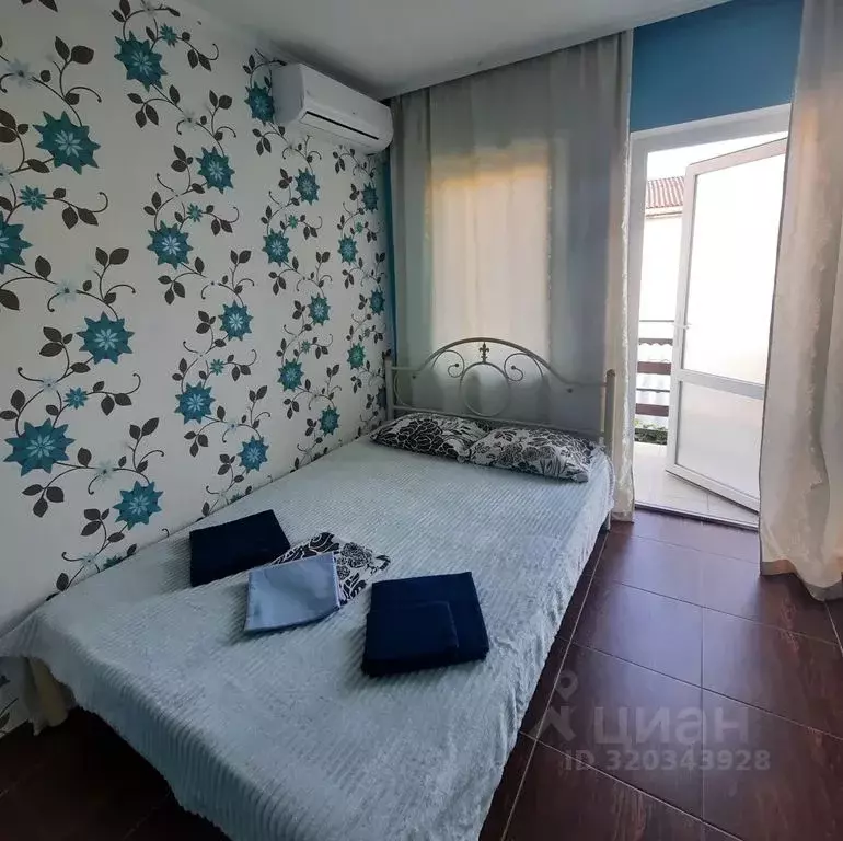 Комната Крым, Алушта муниципальный округ, с. Малореченское ул. ... - Фото 1