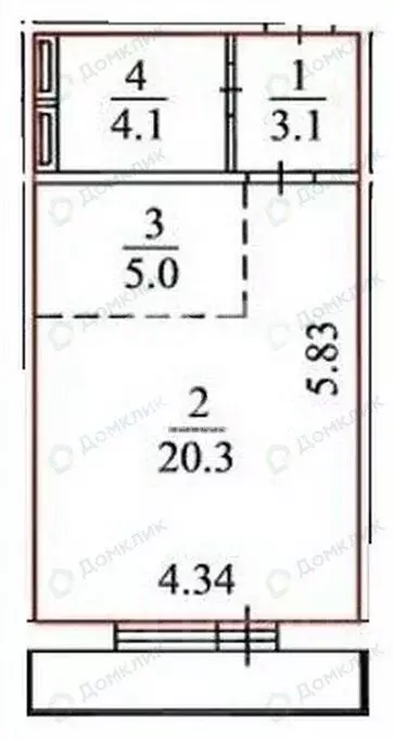 Студия Новосибирская область, Новосибирск ул. Николая Сотникова, 3 ... - Фото 2