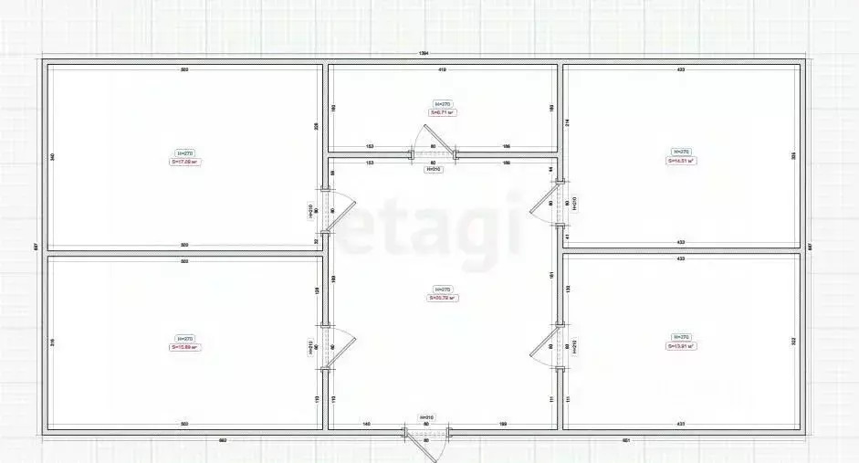 Дом в Ингушетия, Назрань Центральный административный округ,  (185 м) - Фото 2