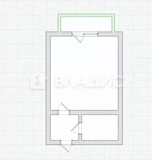Студия Пензенская область, Пенза ул. Минская, 16А (15.0 м) - Фото 2
