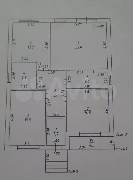 Дом 110 м на участке 3 сот. - Фото 0