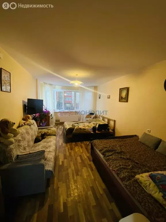 1-комнатная квартира: Нижний Новгород, Первоцветная улица, 4к1 (43 м) - Фото 2