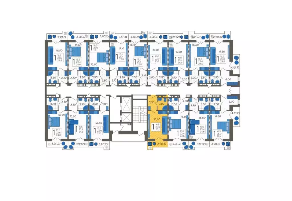 Квартира-студия: Сочи, улица Искры, 88с7 (27.6 м) - Фото 1