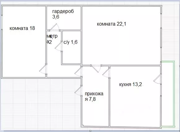 2-к кв. Краснодарский край, Геленджик Северный мкр, 27 (70.5 м) - Фото 1