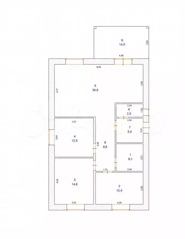 Дом 152 м на участке 6 сот. - Фото 0