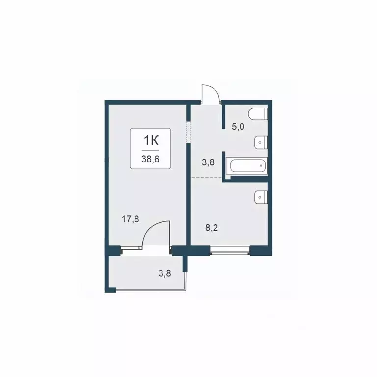 1-к кв. Новосибирская область, Новосибирск Цветной бульвар жилой ... - Фото 1