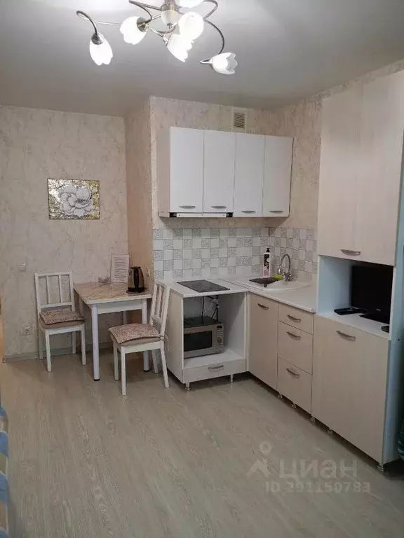 Студия Тюменская область, Тюмень ул. Павла Шарова, 5 (34.0 м) - Фото 1